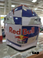 Шлем кроссовый HETOSHI RED BULL XD1-86 цв. Бело-фиолетовый р. M 