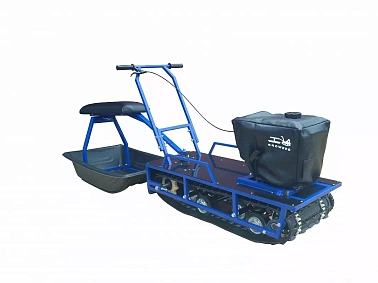 Мотобуксировщик Альбатрос-L 9 PRO с фарой