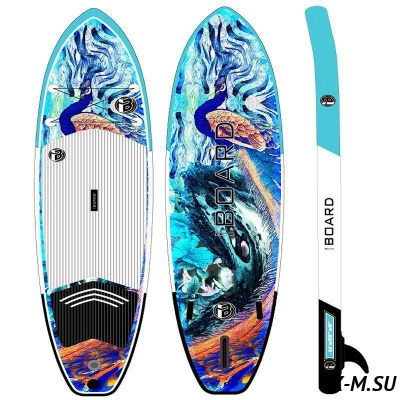 Надувная доска для sup-бординга IBOARD 11' AQUA Надувная доска для sup-бординга IBOARD 11' AQUA