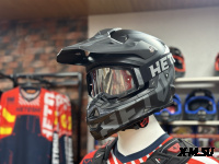 Шлем кроссовый HETOSHI OF836 EXOSS CROSS PRO MX289 цв.Черный Матовый р.XS